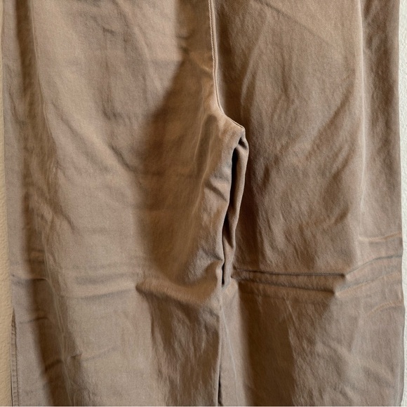 Everlane The Way-High Tencel Drape Wide Leg Pants Tan - Picture 10 of 16